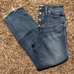 Madewell 10” High Rise Denim